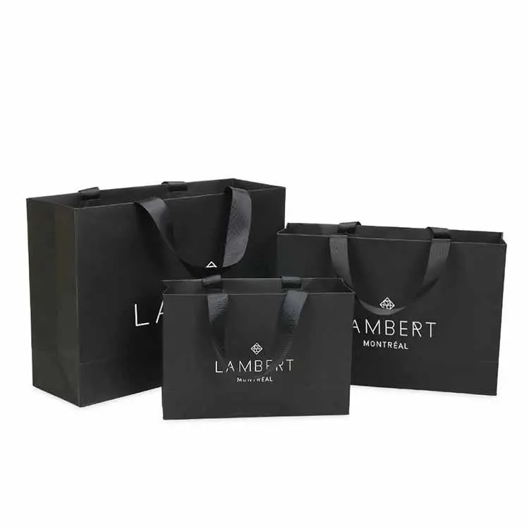 Retail Boutique Packaging Paper Bag For garments