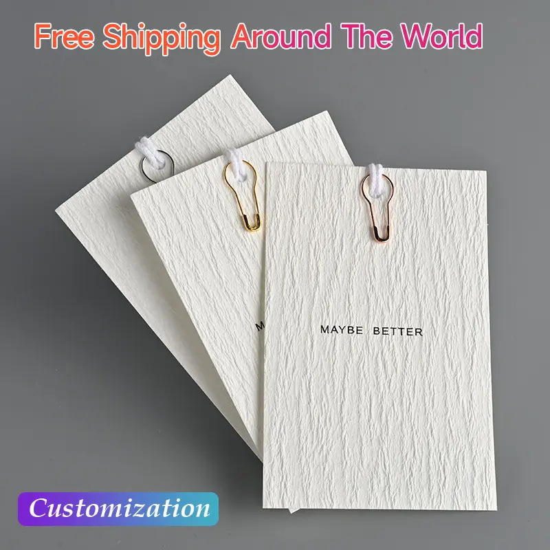 hanging tag for garment