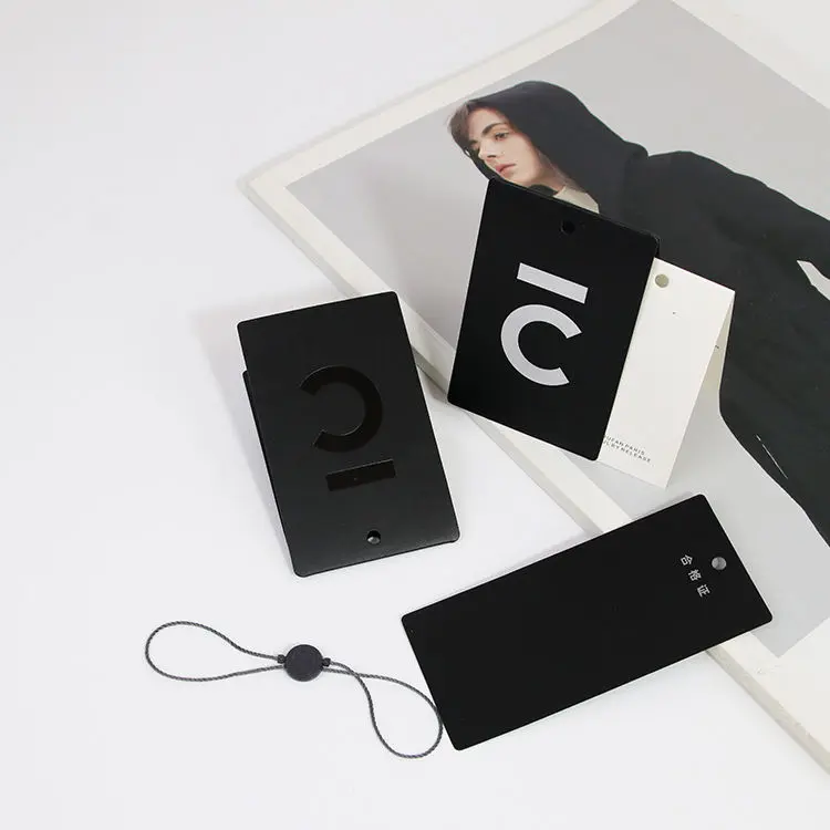 Welcomed Black Hangingtags for Shoes or Bag (2)4lh