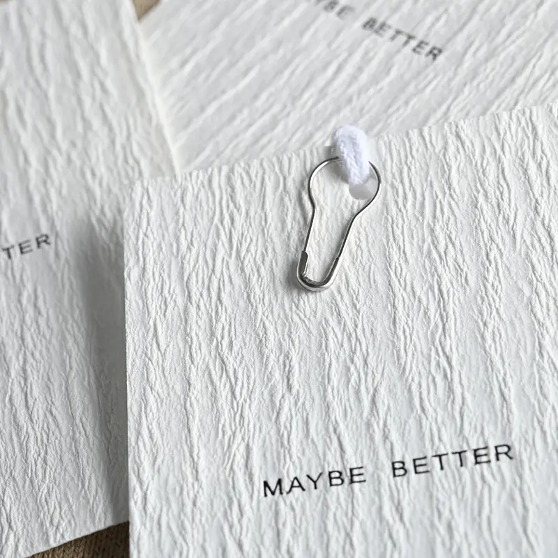 Customized Clothes Hangtags with Brand Logo (1)2x3