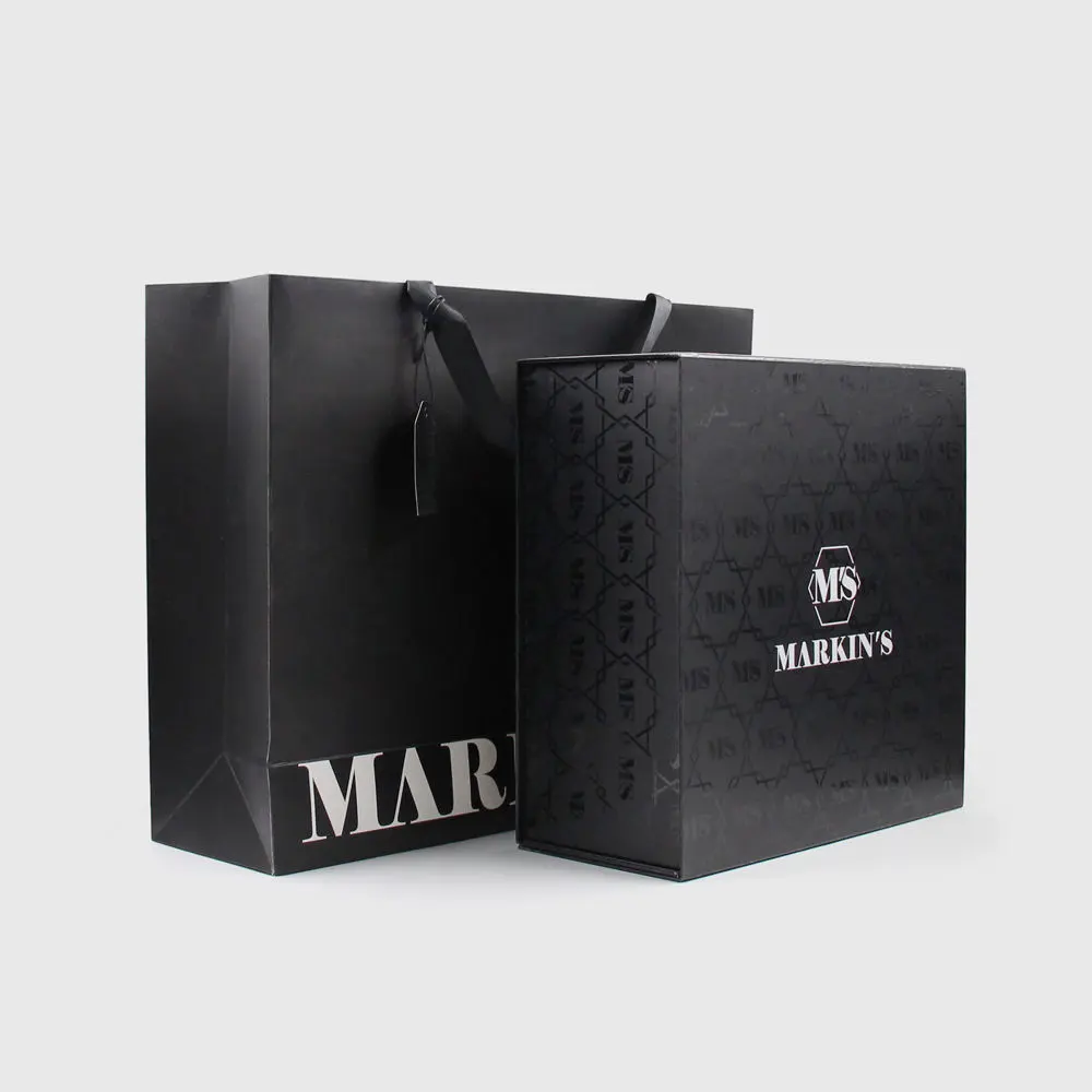 Black Cardboard Cartons Shipping Mailer Paperbox (1)dm8