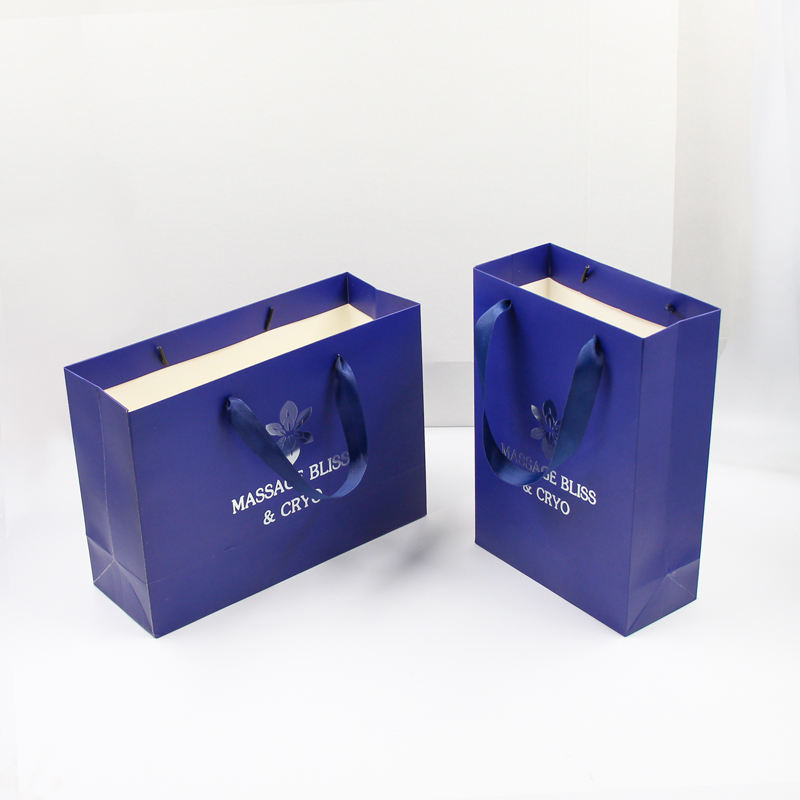 Custom Luxury Branded Printed Paper Bags with Your Logo